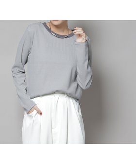 【ナノ ユニバース/nano universe】 ミジンボーダーロングスリーブTシャツ人気、トレンドファッション・服の通販 founy(ファニー) ファッション Fashion レディースファッション Fashion for Women トップス・カットソー Cut & Sew Tops シャツ・ブラウス・オフィスカジュアル Elegant Blouses & Button-Ups ロングTシャツ・Tシャツ Longline T-Shirts & Tees インナー Innerwear ウォッシャブル Machine Washable カットソー Cut and Sewn Top ジャケット Jacket, Outerwear スリーブ Sleeve, Long Sleeve / Short Sleeve トレンド Trend, Trending Now ボーダー Border, Stripe ロング Long, Long-Length エレガント 上品 Elegant 2025年 2025 2025-2026秋冬・A/W Autumn/Winter 2025–26 AW25–26 |ID:prp329100004648759