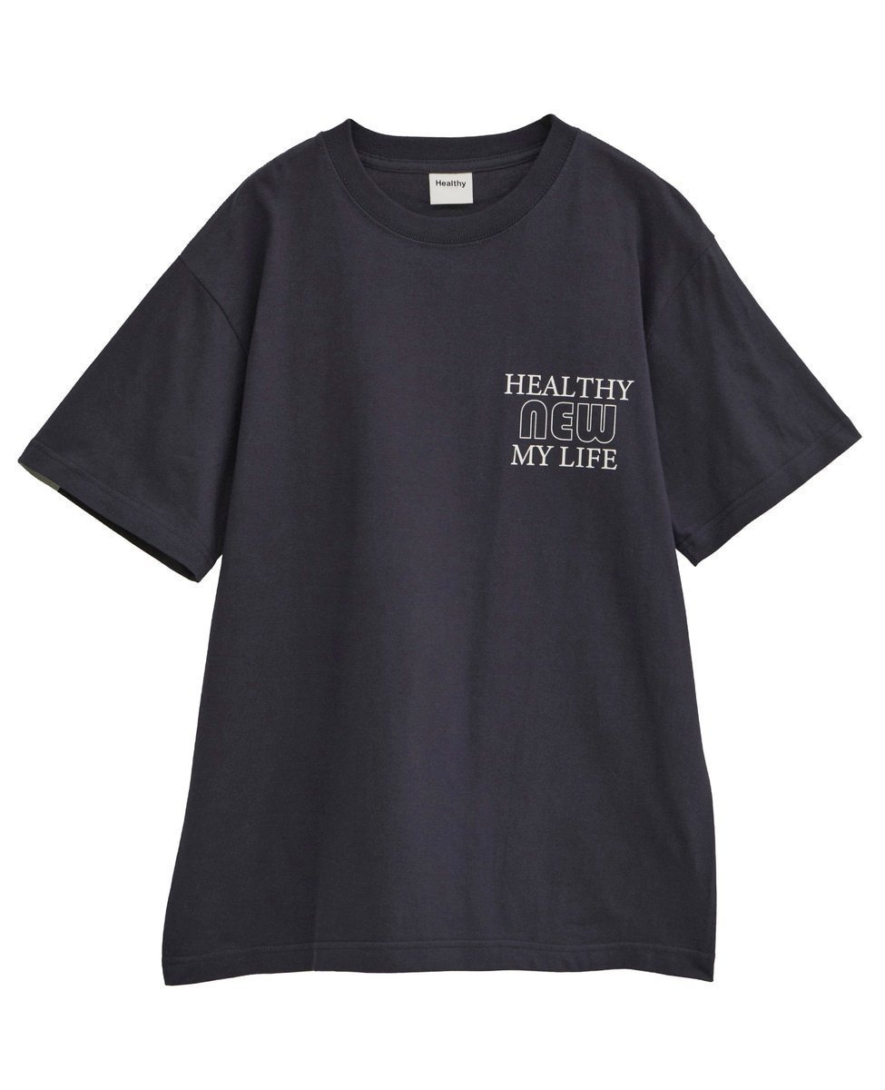 【ティアラ/Tiara】の【HEALTHY DENIM/ヘルシーデニム】Tシャツ(Healthy New My Life) インテリア・キッズ・メンズ・レディースファッション・服の通販 founy(ファニー) 　ファッション　Fashion　レディースファッション　Fashion for Women　トップス・カットソー　Cut & Sew Tops　シャツ・ブラウス・オフィスカジュアル　Elegant Blouses & Button-Ups　ロングTシャツ・Tシャツ　Longline T-Shirts & Tees　デニム　Denim, Jeans Material　ネイビー|ID: prp329100004648770 ipo3291000000033569168