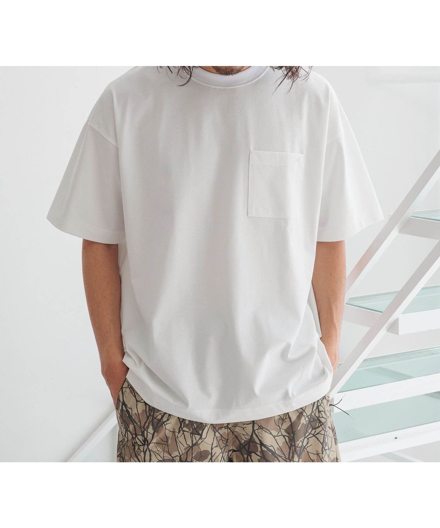 【ベイフロー/BAYFLOW】の【HEREIAM MEN】ユニセックス/吸水速乾 接触冷感 HYPELN T インテリア・キッズ・メンズ・レディースファッション・服の通販 founy(ファニー) 　ファッション　Fashion　レディースファッション　Fashion for Women　おすすめ　Recommended / Our Picks　キャップ　Cap, Baseball Cap　グラフィック　Graphic, Graphic Design　シンプル　Simple, Minimal　スポーティ　Sporty, Casual Athletic　バランス　Balance, Style Balance　フロント　Front, Front Design　プリント　Print, Printed Pattern　ポケット　Pocket, Pocket Detail　吸水　Absorbent, Quick-Dry　羽織　Haori, Light Jacket　ホワイト10|ID: prp329100004648779 ipo3291000000033569320