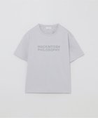 【マッキントッシュ フィロソフィー/MACKINTOSH PHILOSOPHY】の【WEB 一部店舗限定】フロッキーロゴTシャツ 人気、トレンドファッション・服の通販 founy(ファニー) ファッション Fashion レディースファッション Fashion for Women トップス・カットソー Cut & Sew Tops シャツ・ブラウス・オフィスカジュアル Elegant Blouses & Button-Ups ロングTシャツ・Tシャツ Longline T-Shirts & Tees おすすめ Recommended / Our Picks 夏 Summer 春 Spring 秋 Autumn thumbnail グレー×グレー|ID: prp329100004648798 ipo3291000000033569683
