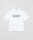 【マッキントッシュ フィロソフィー/MACKINTOSH PHILOSOPHY】の【WEB 一部店舗限定】フロッキーロゴTシャツ 人気、トレンドファッション・服の通販 founy(ファニー) ファッション Fashion レディースファッション Fashion for Women トップス・カットソー Cut & Sew Tops シャツ・ブラウス・オフィスカジュアル Elegant Blouses & Button-Ups ロングTシャツ・Tシャツ Longline T-Shirts & Tees おすすめ Recommended / Our Picks 夏 Summer 春 Spring 秋 Autumn thumbnail ホワイト×ネイビー|ID: prp329100004648798 ipo3291000000033569684