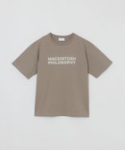 【マッキントッシュ フィロソフィー/MACKINTOSH PHILOSOPHY】の【WEB 一部店舗限定】フロッキーロゴTシャツ 人気、トレンドファッション・服の通販 founy(ファニー) ファッション Fashion レディースファッション Fashion for Women トップス・カットソー Cut & Sew Tops シャツ・ブラウス・オフィスカジュアル Elegant Blouses & Button-Ups ロングTシャツ・Tシャツ Longline T-Shirts & Tees おすすめ Recommended / Our Picks 夏 Summer 春 Spring 秋 Autumn thumbnail ブラウン×ベージュ|ID: prp329100004648798 ipo3291000000033569686