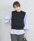 【ユナイテッドアローズ/UNITED ARROWS】の3D リボン クルーネック ベスト NAVY|ID: prp329100004648807 ipo3291000000033569837