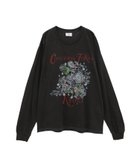 【コンバーストウキョウ/CONVERSE TOKYO】の【KYOTO LIMITED】MORNING GLORY LONG-SLEEVED TEE 人気、トレンドファッション・服の通販 founy(ファニー) ファッション Fashion レディースファッション Fashion for Women トップス・カットソー Cut & Sew Tops グラフィック Graphic, Graphic Design モチーフ Motif, Design Theme thumbnail ブラック|ID: prp329100004648825 ipo3291000000033570180