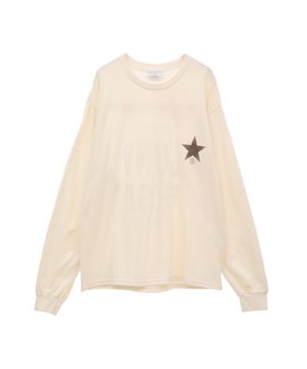 【コンバーストウキョウ/CONVERSE TOKYO】の【KYOTO LIMITED】LOGO DESIGN LONG-SLEEVED TEE 人気、トレンドファッション・服の通販 founy(ファニー) ファッション Fashion レディースファッション Fashion for Women トップス・カットソー Cut & Sew Tops トレンド Trend, Trending Now ルーズ Loose, Oversized ロング Long, Long-Length |ID:prp329100004648826