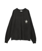 【コンバーストウキョウ/CONVERSE TOKYO】の【KYOTO LIMITED】LOGO DESIGN LONG-SLEEVED TEE 人気、トレンドファッション・服の通販 founy(ファニー) ファッション Fashion レディースファッション Fashion for Women トップス・カットソー Cut & Sew Tops トレンド Trend, Trending Now ルーズ Loose, Oversized ロング Long, Long-Length thumbnail ブラック|ID: prp329100004648826 ipo3291000000033570194