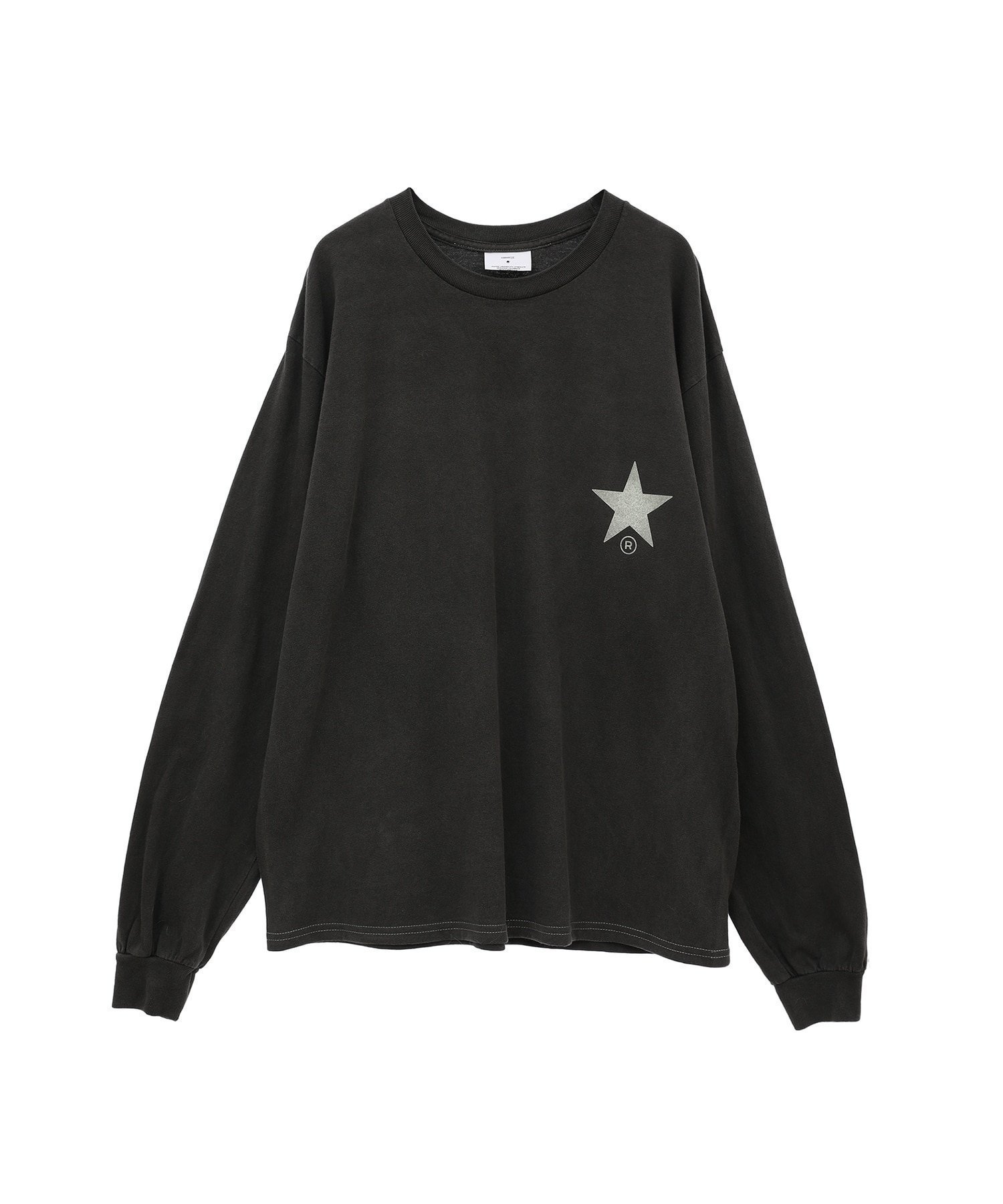 【コンバーストウキョウ/CONVERSE TOKYO】の【KYOTO LIMITED】LOGO DESIGN LONG-SLEEVED TEE インテリア・キッズ・メンズ・レディースファッション・服の通販 founy(ファニー) 　ファッション　Fashion　レディースファッション　Fashion for Women　トップス・カットソー　Cut & Sew Tops　トレンド　Trend, Trending Now　ルーズ　Loose, Oversized　ロング　Long, Long-Length　ブラック|ID: prp329100004648826 ipo3291000000033570194