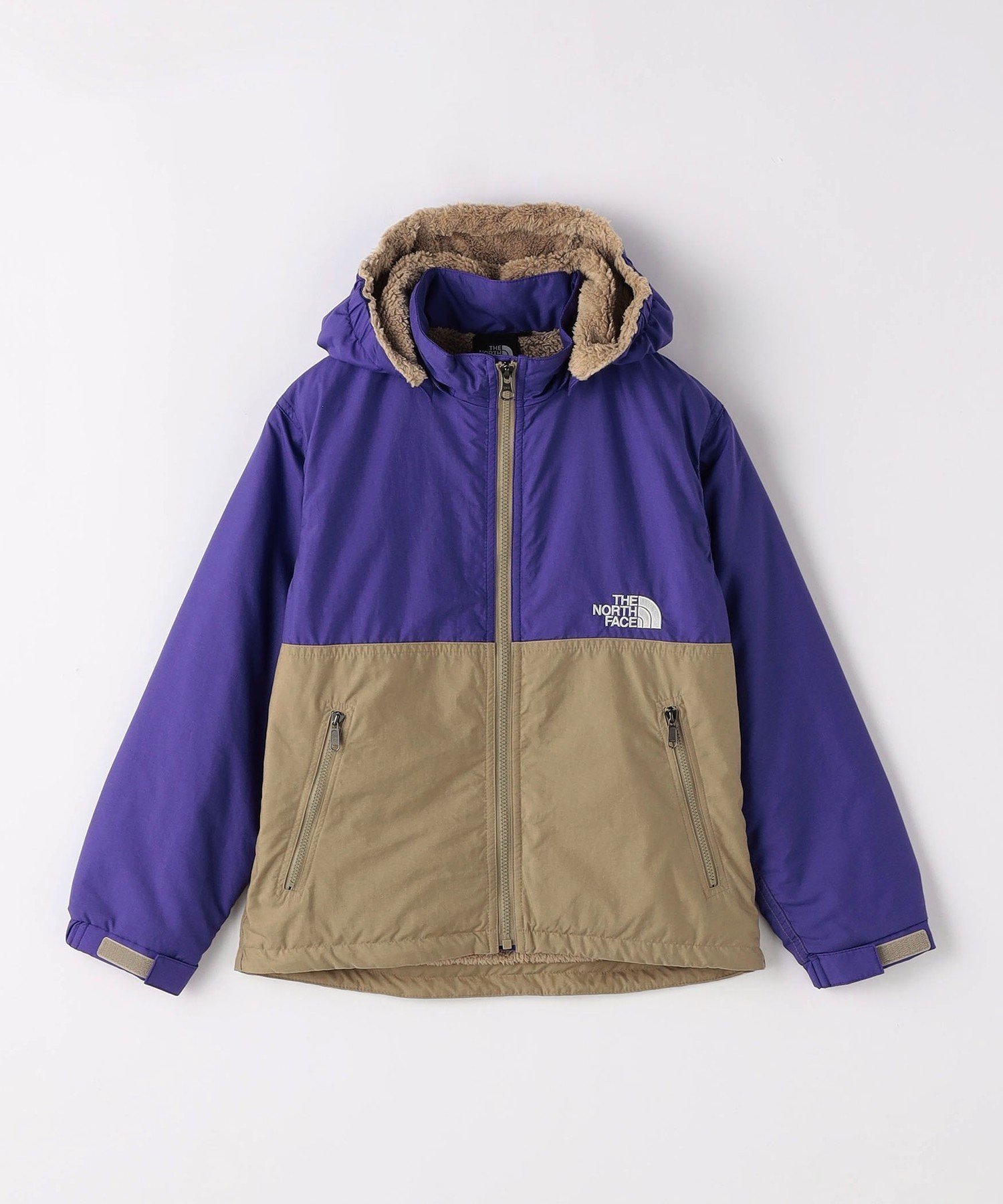 【ユナイテッドアローズ/UNITED ARROWS / KIDS】のTHE NORTH FACE TJ コンパクト ノマドジャケット / キッズ 110cm-130cm インテリア・キッズ・メンズ・レディースファッション・服の通販 founy(ファニー) 　ファッション　Fashion　キッズファッション　Fashion for Kids　アウトドア　Outdoor Clothing　カリフォルニア　California, Cali Style　コンパクト　Compact, Small Size　ジャケット　Jacket, Outerwear　フロント　Front, Front Design　アウトレット　Outlet / Clearance　PURPLE|ID: prp329100004648853 ipo3291000000034076180