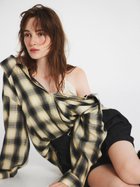【フレイ アイディー/FRAY I.D】のオンブレラメチェックアシメシャツ 人気、トレンドファッション・服の通販 founy(ファニー) ファッション Fashion レディースファッション Fashion for Women トップス・カットソー Cut & Sew Tops シャツ・ブラウス・オフィスカジュアル Elegant Blouses & Button-Ups グラデーション Gradient, Ombre 今季 This Season, Current Season ショルダー Shoulder, Shoulder Strap シルバー Silver, Metallic Silver チェック Check, Plaid, Tartan トレンド Trend, Trending Now バランス Balance, Style Balance ラップ Wrap, Wrap Design リボン Ribbon, Bow おすすめ Recommended / Our Picks thumbnail YEL[032]|ID: prp329100004648870 ipo3291000000033571386