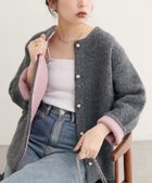 【ナチュラルクチュール/natural couture】の【WEB限定】Wフェイス配色ニットジャケット 人気、トレンドファッション・服の通販 founy(ファニー) ファッション Fashion レディースファッション Fashion for Women アウター Coat / Outerwear Collection レディースジャケット・軽アウター Jackets インナー Innerwear カーディガン Cardigan, Knitwear ジャケット Jacket, Outerwear セットアップ Set-Up, Coordinated Outfit タートルネック Turtleneck, High Neck デニム Denim, Jeans Material フェイス Face, Facial Design ポケット Pocket, Pocket Detail リラックス Relax, Relaxed Fit A/W・秋冬 Autumn/Winter おすすめ Recommended / Our Picks エレガント 上品 Elegant 2025年 2025 2025-2026秋冬・A/W Autumn/Winter 2025–26 AW25–26 thumbnail チャコールグレー|ID: prp329100004648888 ipo3291000000033796317
