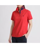 【ポール スチュアート/Paul Stuart】の【GOLF】カミフアイコニックロゴジャカードポロシャツ(吸水速乾・UVカット) レッド|ID: prp329100004648891 ipo3291000000033571839