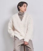 【ユナイテッドアローズ/UNITED ARROWS】のファーリー オーバー カーディガン OFF WHITE|ID: prp329100004648906 ipo3291000000033572112