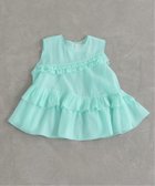 【ユーバイ スピック&スパン/U by Spick&Span】のMARIN*Uby オーガンフリルブラウス 人気、トレンドファッション・服の通販 founy(ファニー) ファッション Fashion レディースファッション Fashion for Women トップス・カットソー Cut & Sew Tops シャツ・ブラウス・オフィスカジュアル Elegant Blouses & Button-Ups 2025年 2025 2025-2026秋冬・A/W Autumn/Winter 2025–26 AW25–26 アシンメトリー Asymmetrical Style オーガンジー Organza Fabric シアー Sheer, See-Through フリル Frill, Ruffle ボトム Bottoms, Lower Wear ロング Long, Long-Length thumbnail サックスブルー|ID: prp329100004648910 ipo3291000000033572162