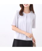 【リフレクト/Reflect】の【一枚着で着映え◎/ジャケットのインナーにも】フロント開きブラウス 人気、トレンドファッション・服の通販 founy(ファニー) ファッション Fashion レディースファッション Fashion for Women アウター Coat / Outerwear Collection レディースジャケット・軽アウター Jackets インナー Innerwear シルク Silk, 100% Silk ジャケット Jacket, Outerwear ネックレス Necklace, Pendant Necklace フロント Front, Front Design 定番 Standard, Basic Item thumbnail ライトグレー|ID: prp329100004648923 ipo3291000000033572441