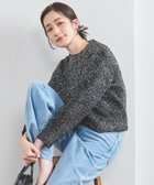 【ユナイテッドアローズ/UNITED ARROWS】のグリッターラメ クルーネック ニット BLACK|ID: prp329100004648976 ipo3291000000033573727
