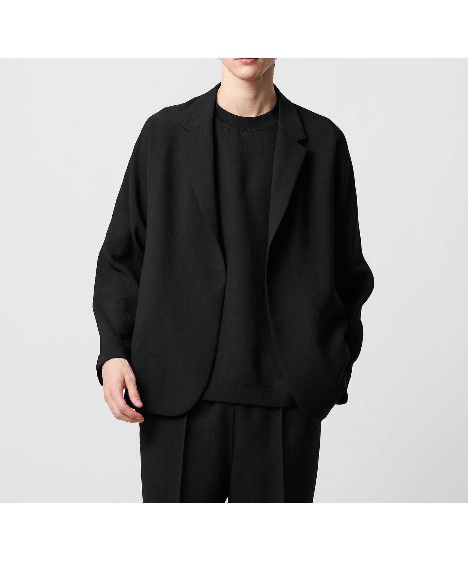 【ユナイテッドアローズ/UNITED ARROWS / MEN】のD.O UNITED ARROWS BY DAISUKE OBANA ESSENS I D/SL JACKET 25AW/ジャケット インテリア・キッズ・メンズ・レディースファッション・服の通販 founy(ファニー) 　ファッション　Fashion　メンズファッション　Fashion for Men　エレガント 上品　Elegant　コレクション　Collection, Seasonal Line　ジャケット　Jacket, Outerwear　スリム　Slim, Slim Fit　セットアップ　Set-Up, Coordinated Outfit　定番　Standard, Basic Item　リラックス　Relax, Relaxed Fit　ルーズ　Loose, Oversized　おすすめ　Recommended / Our Picks　2025年　2025　2025-2026秋冬・A/W　Autumn/Winter 2025–26 AW25–26　BLACK|ID: prp329100004649037 ipo3291000000033821092