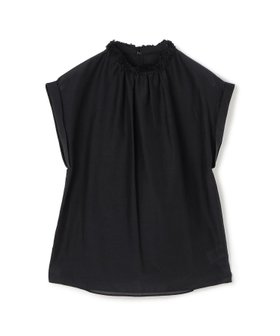 【トゥモローランド/TOMORROWLAND】のコットンシルクローン フレンチスリーブブラウス 人気、トレンドファッション・服の通販 founy(ファニー) ファッション Fashion レディースファッション Fashion for Women トップス・カットソー Cut & Sew Tops シャツ・ブラウス・オフィスカジュアル Elegant Blouses & Button-Ups エレガント 上品 Elegant ギャザー Gathered, Ruffled シルク Silk, 100% Silk バランス Balance, Style Balance フリル Frill, Ruffle ボックス Boxy, Box Shape リラックス Relax, Relaxed Fit |ID:prp329100004649054