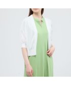 【ポール スチュアート/Paul Stuart】の【ウォッシャブル/接触冷感】クールタッチニット ボレロ 人気、トレンドファッション・服の通販 founy(ファニー) ファッション Fashion レディースファッション Fashion for Women アウター Coat / Outerwear Collection ボレロ・ショート丈ジャケット / ドレス羽織りに Boleros & Short Jackets トップス・カットソー Cut & Sew Tops ニット Knit Tops & Sweaters ウォッシャブル Machine Washable コンパクト Compact, Small Size シアー Sheer, See-Through シンプル Simple, Minimal パターン Pattern, Design Print ボレロ Bolero, Short Cardigan 透かし Cut-Out, Lacework thumbnail ホワイト|ID: prp329100004649063 ipo3291000000033575532