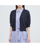 【ポール スチュアート/Paul Stuart】の【ウォッシャブル/接触冷感】クールタッチニット ボレロ 人気、トレンドファッション・服の通販 founy(ファニー) ファッション Fashion レディースファッション Fashion for Women アウター Coat / Outerwear Collection ボレロ・ショート丈ジャケット / ドレス羽織りに Boleros & Short Jackets トップス・カットソー Cut & Sew Tops ニット Knit Tops & Sweaters ウォッシャブル Machine Washable コンパクト Compact, Small Size シアー Sheer, See-Through シンプル Simple, Minimal パターン Pattern, Design Print ボレロ Bolero, Short Cardigan 透かし Cut-Out, Lacework thumbnail ネイビー|ID: prp329100004649063 ipo3291000000033575538