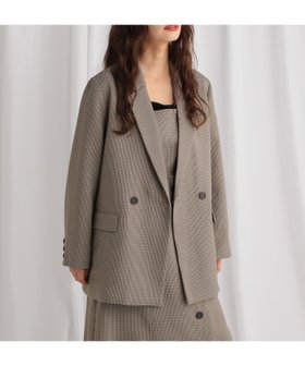 【ミスティ ウーマン/mysty woman】の【セットアップ着用可】アソートダブルジャケット 人気、トレンドファッション・服の通販 founy(ファニー) ファッション Fashion レディースファッション Fashion for Women アウター Coat / Outerwear Collection レディースジャケット・軽アウター Jackets キャミワンピース Cami Dress, Slip Dress ショート Short, Short Length ジャケット Jacket, Outerwear スラックス Slacks, Dress Pants セットアップ Set-Up, Coordinated Outfit ダブル Double, Double-Breasted チェック Check, Plaid, Tartan マーメイド Mermaid, Fishtail Silhouette ミドル Middle Length, Mid Height 人気 Popular, Best Seller ビジネス 仕事 通勤 Business / Work / Commuting 無地 Plain, Solid Color |ID:prp329100004649066
