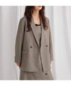 【ミスティ ウーマン/mysty woman】の【セットアップ着用可】アソートダブルジャケット 人気、トレンドファッション・服の通販 founy(ファニー) ファッション Fashion レディースファッション Fashion for Women アウター Coat / Outerwear Collection レディースジャケット・軽アウター Jackets キャミワンピース Cami Dress, Slip Dress ショート Short, Short Length ジャケット Jacket, Outerwear スラックス Slacks, Dress Pants セットアップ Set-Up, Coordinated Outfit ダブル Double, Double-Breasted チェック Check, Plaid, Tartan マーメイド Mermaid, Fishtail Silhouette ミドル Middle Length, Mid Height 人気 Popular, Best Seller ビジネス 仕事 通勤 Business / Work / Commuting 無地 Plain, Solid Color thumbnail ベージュチェック|ID: prp329100004649066 ipo3291000000033575588