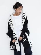 【ヴァン/Vin】のロゴリバーシブルニットショール 人気、トレンドファッション・服の通販 founy(ファニー) ファッション Fashion レディースファッション Fashion for Women トップス・カットソー Cut & Sew Tops ニット Knit Tops & Sweaters ショール Shawl, Wrap ベーシック Basic, Essential リバーシブル Reversible, Two-Sided 今季 This Season, Current Season thumbnail シロクロ|ID: prp329100004649067 ipo3291000000033575609