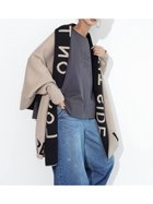 【ヴァン/Vin】のロゴリバーシブルニットショール 人気、トレンドファッション・服の通販 founy(ファニー) ファッション Fashion レディースファッション Fashion for Women トップス・カットソー Cut & Sew Tops ニット Knit Tops & Sweaters ショール Shawl, Wrap ベーシック Basic, Essential リバーシブル Reversible, Two-Sided 今季 This Season, Current Season thumbnail ベージュ|ID: prp329100004649067 ipo3291000000033575612
