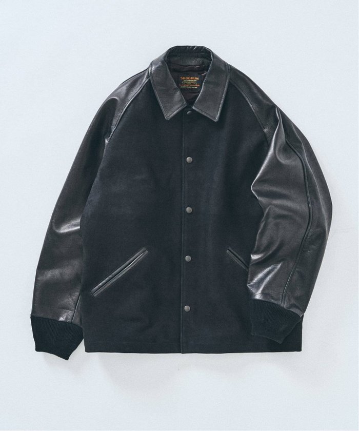 【フォーワンセブン バイ エディフィス/417 by EDIFICE / MEN】の【SKOOKUM / スクーカム】417別注 Leather AWARDブルゾン インテリア・キッズ・メンズ・レディースファッション・服の通販 founy(ファニー) https://founy.com/ ファッション Fashion メンズファッション Fashion for Men シンプル Simple, Minimal ジャケット Jacket, Outerwear スポーツ Sports, Activewear スラックス Slacks, Dress Pants デニム Denim, Jeans Material 定番 Standard, Basic Item 人気 Popular, Best Seller ブルゾン Blouson, Bomber Jacket 別注 Limited Edition, Custom Order おすすめ Recommended / Our Picks |ID: prp329100004649263 ipo3291000000033851514