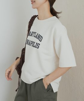 【アーバンリサーチ ドアーズ/URBAN RESEARCH DOORS】 速乾裏毛ロゴプルオーバー人気、トレンドファッション・服の通販 founy(ファニー) ファッション Fashion レディースファッション Fashion for Women トップス・カットソー Cut & Sew Tops カジュアルプルオーバー・ニットトップス Pullovers & Knit Tops / Casual Pullovers 2025年 2025 2025春夏・S/S Spring/Summer 2025 SS25 スウェット / スエット Sweatshirt, Sweatwear フロント Front, Front Design プリント Print, Printed Pattern リラックス Relax, Relaxed Fit ワイド Wide, Wide Fit 吸水 Absorbent, Quick-Dry 夏 Summer S/S・春夏 SS, Spring/Summer, Warm Season |ID:prp329100004649288