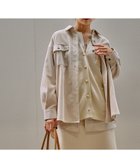 【グローバルワーク/GLOBAL WORK】のイージーケアコーデュロイシャツ/499701 アイボリー08|ID:prp329100004649301