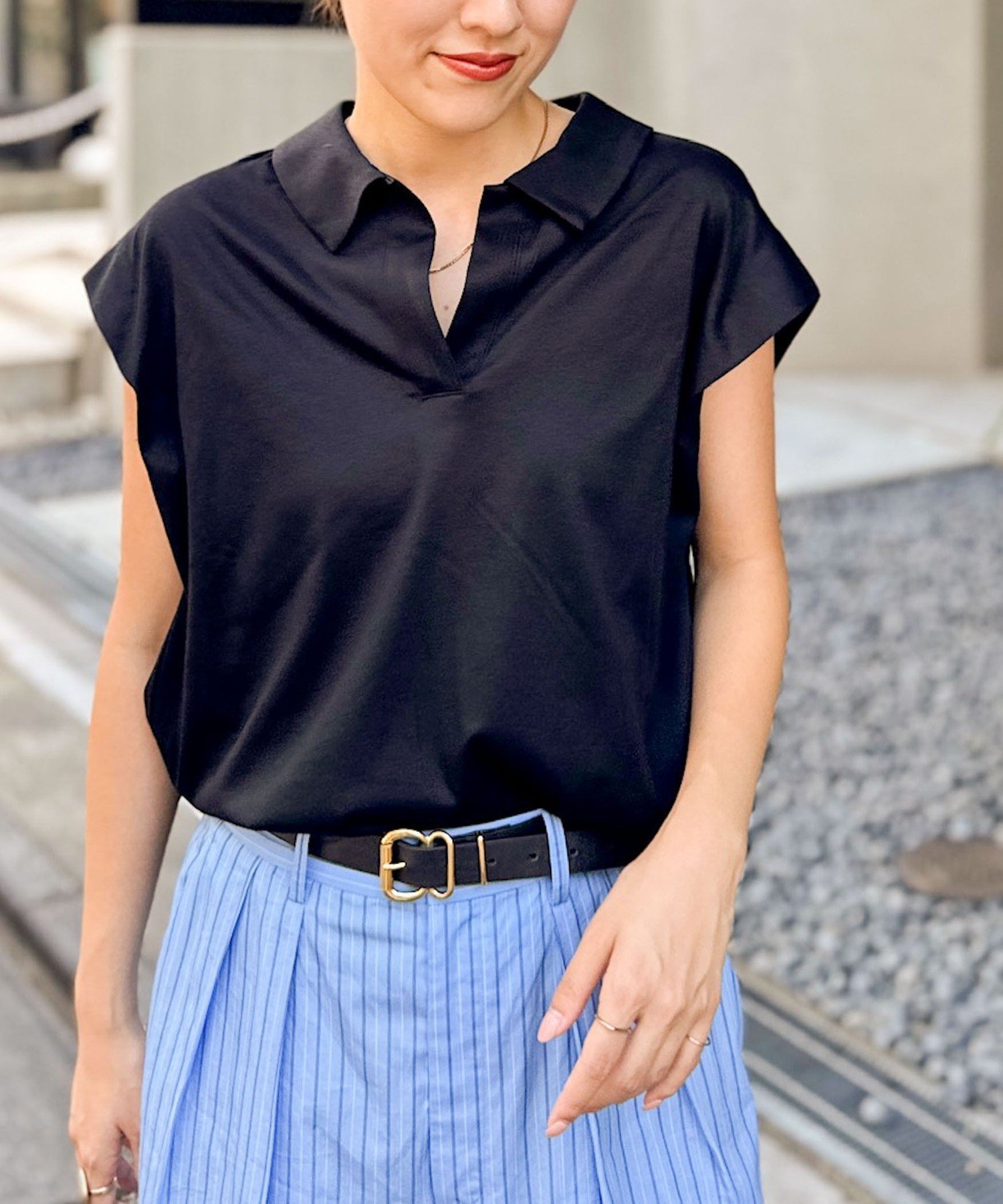 【ノーリーズ/NOLLEY'S】のポロ衿プルオーバーカットソー 人気、トレンドファッション・服の通販 founy(ファニー) 　ファッション　Fashion　レディースファッション　Fashion for Women　トップス・カットソー　Cut & Sew Tops　カジュアルプルオーバー・ニットトップス　Pullovers & Knit Tops / Casual Pullovers　カットソー・ベーシックTシャツ　Cut-and-Sewn Tops / Stretch Tees & Basics　2025年　2025　2025-2026秋冬・A/W　Autumn/Winter 2025–26 AW25–26　おすすめ　Recommended / Our Picks　カットソー　Cut and Sewn Top　トレンド　Trend, Trending Now　ボトム　Bottoms, Lower Wear　ポロシャツ　Polo Shirt, Collared Tee　エレガント 上品　Elegant　今季　This Season, Current Season　 other-1|ID: prp329100004649328 ipo3291000000033579878