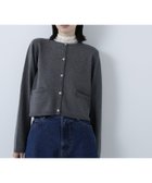 【ナチュラル ビューティー ベーシック/NATURAL BEAUTY BASIC】のシルクブレンドカーディガン 人気、トレンドファッション・服の通販 founy(ファニー) ファッション Fashion レディースファッション Fashion for Women トップス・カットソー Cut & Sew Tops カーディガン・羽織り Layered Style Cardigans カーディガン Cardigan, Knitwear コンパクト Compact, Small Size シルク Silk, 100% Silk ポケット Pocket, Pocket Detail 秋 Autumn thumbnail グレー2|ID: prp329100004649343 ipo3291000000034316087