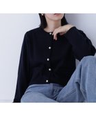 【ナチュラル ビューティー ベーシック/NATURAL BEAUTY BASIC】のシルクブレンドカーディガン 人気、トレンドファッション・服の通販 founy(ファニー) ファッション Fashion レディースファッション Fashion for Women トップス・カットソー Cut & Sew Tops カーディガン・羽織り Layered Style Cardigans カーディガン Cardigan, Knitwear コンパクト Compact, Small Size シルク Silk, 100% Silk ポケット Pocket, Pocket Detail 春 Spring thumbnail ネイビー|ID: prp329100004649343 ipo3291000000035170027