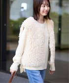【スローブ イエナ/SLOBE IENA】の《セットアップ対応可/WEB限定カラーあり/ 》コットンダブルフェイスプルオーバー ナチュラル|ID:prp329100004649347