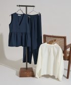 【フリークスストア/FREAK'S STORE】の【3点セットアイテム~トリオットシリーズ~】ペプラムベスト 3ピースセット【限定展開】 25AW 人気、トレンドファッション・服の通販 founy(ファニー) ファッション Fashion レディースファッション Fashion for Women アウター Coat / Outerwear Collection トップス・カットソー Cut & Sew Tops ベスト&ジレ / 重ね着スタイル Vests & Gilets 2025年 2025 2025-2026秋冬・A/W Autumn/Winter 2025–26 AW25–26 冬 Winter / This Winter オケージョン Occasion Wear ジャケット Jacket, Outerwear セットアップ Set-Up, Coordinated Outfit ベスト Vest, Waistcoat ペプラム Peplum, Flared Hem リボン Ribbon, Bow ロング Long, Long-Length ワイド Wide, Wide Fit エレガント 上品 Elegant ビジネス 仕事 通勤 Business / Work / Commuting A/W・秋冬 Autumn/Winter thumbnail ネイビー|ID: prp329100004649381 ipo3291000000033638432