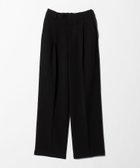 【ビューティ&ユース ユナイテッドアローズ/BEAUTY&YOUTH / UNITED ARROWS】のタックワイドストレートパンツ ウォッシャブル 人気、トレンドファッション・服の通販 founy(ファニー) ファッション Fashion レディースファッション Fashion for Women パンツ Pants & Trousers ウォッシャブル Machine Washable ジャケット Jacket, Outerwear ストレート Straight, Straight Cut スマート Smart, Elegant センター Center, Center Line とろみ Fluid, Flowy Fabric ダブル Double, Double-Breasted リラックス Relax, Relaxed Fit ルーズ Loose, Oversized ワイド Wide, Wide Fit thumbnail BLACK|ID: prp329100004649399 ipo3291000000033580943
