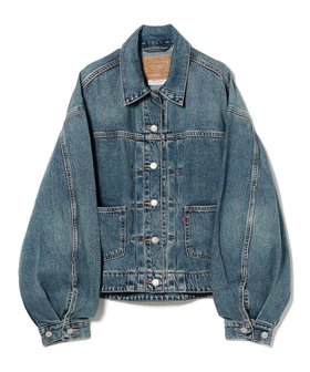 【ビーミングライフストアバイビームス/B:MING LIFE STORE by BEAMS】のLEVI S / バルーン スリーブ トラッカー ジャケット 人気、トレンドファッション・服の通販 founy(ファニー) ファッション Fashion レディースファッション Fashion for Women アウター Coat / Outerwear Collection レディースジャケット・軽アウター Jackets クラシック Classic, Timeless Style ジャケット Jacket, Outerwear スリーブ Sleeve, Long Sleeve / Short Sleeve デニム Denim, Jeans Material トレンド Trend, Trending Now バルーン Balloon, Balloon Silhouette フェミニン Feminine, Girly リラックス Relax, Relaxed Fit ヴィンテージ Vintage Style エレガント 上品 Elegant |ID:prp329100004649456