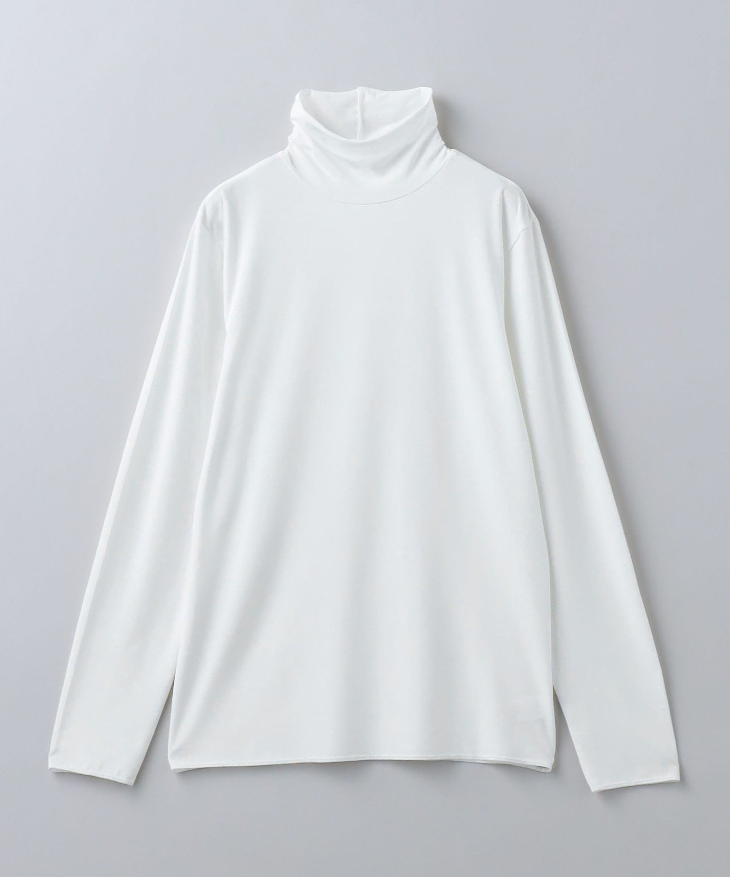 【ユナイテッドアローズ/UNITED ARROWS】の6(ROKU) タートルネック カットソー インテリア・キッズ・メンズ・レディースファッション・服の通販 founy(ファニー) 　ファッション　Fashion　レディースファッション　Fashion for Women　トップス・カットソー　Cut & Sew Tops　カットソー・ベーシックTシャツ　Cut-and-Sewn Tops / Stretch Tees & Basics　タートルネック・ハイネックトップス　Turtlenecks & High-Neck Tops　インナー　Innerwear　カットソー　Cut and Sewn Top　ジャケット　Jacket, Outerwear　タートルネック　Turtleneck, High Neck　ベーシック　Basic, Essential　WHITE|ID: prp329100004649485 ipo3291000000033581619