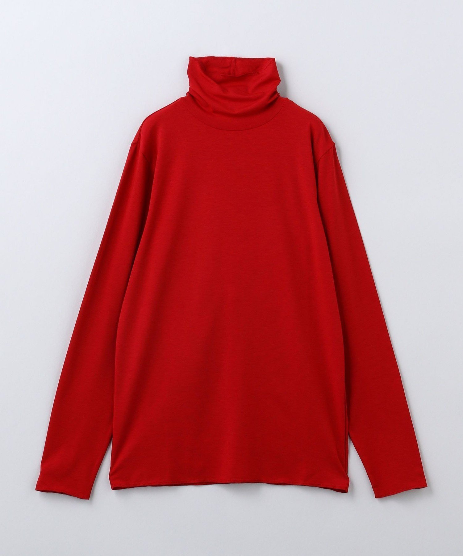【ユナイテッドアローズ/UNITED ARROWS】の6(ROKU) タートルネック カットソー インテリア・キッズ・メンズ・レディースファッション・服の通販 founy(ファニー) 　ファッション　Fashion　レディースファッション　Fashion for Women　トップス・カットソー　Cut & Sew Tops　カットソー・ベーシックTシャツ　Cut-and-Sewn Tops / Stretch Tees & Basics　タートルネック・ハイネックトップス　Turtlenecks & High-Neck Tops　インナー　Innerwear　カットソー　Cut and Sewn Top　ジャケット　Jacket, Outerwear　タートルネック　Turtleneck, High Neck　ベーシック　Basic, Essential　RED|ID: prp329100004649485 ipo3291000000033581621