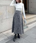 【クリア/clear】のリボンモチーフツイードロングフレアスカート 人気、トレンドファッション・服の通販 founy(ファニー) ファッション Fashion レディースファッション Fashion for Women スカート Skirts Aライン・フレアスカート A-Line & Flared Skirts おすすめ Recommended / Our Picks ショート Short, Short Length ツイード Twill, Twill Weave トレンド Trend, Trending Now フレア Flare, Flared リボン Ribbon, Bow A/W・秋冬 Autumn/Winter thumbnail GY|ID: prp329100004649498 ipo3291000000033581834