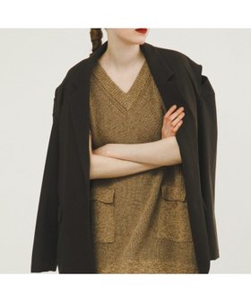【ラート/LAATO】のover tailored jacket 人気、トレンドファッション・服の通販 founy(ファニー) ファッション Fashion レディースファッション Fashion for Women アウター Coat / Outerwear Collection レディースジャケット・軽アウター Jackets カーディガン Cardigan, Knitwear ショルダー Shoulder, Shoulder Strap ジャケット Jacket, Outerwear スリット Slit, Slit Detail トレンド Trend, Trending Now ドロップ Drop Shoulder, Dropped Style なめらか Smooth, Silky Texture バランス Balance, Style Balance フロント Front, Front Design A/W・秋冬 Autumn/Winter 冬 Winter / This Winter エレガント 上品 Elegant 2025年 2025 2025-2026秋冬・A/W Autumn/Winter 2025–26 AW25–26 |ID:prp329100004649500