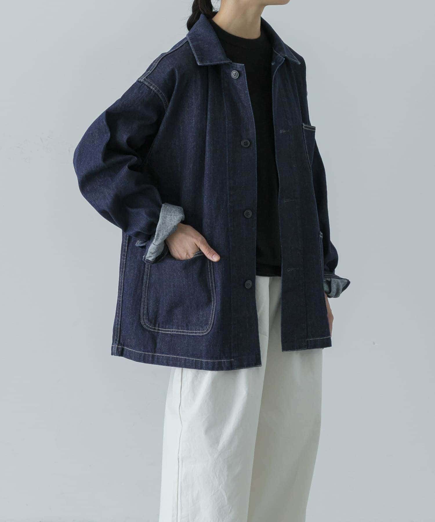【かぐれ/kagure / URBAN RESEARCH】の『ユニセックス』デニムカバーオール インテリア・キッズ・メンズ・レディースファッション・服の通販 founy(ファニー) 　ファッション　Fashion　レディースファッション　Fashion for Women　2025年　2025　2025-2026秋冬・A/W　Autumn/Winter 2025–26 AW25–26　冬　Winter / This Winter　おすすめ　Recommended / Our Picks　インディゴ　Indigo Denim　サロペット　Overalls, Salopette　シンプル　Simple, Minimal　デニム　Denim, Jeans Material　ポケット　Pocket, Pocket Detail　ワーク　Workwear, Utility Style　春　Spring　秋　Autumn　A/W・秋冬　Autumn/Winter　インディゴブルー|ID: prp329100004649503 ipo3291000000033581917