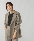 【グローバルワーク/GLOBAL WORK】のお手入れラクラクセットアップ/ダブルジャケット/498372 グレージュ51|ID: prp329100004649506 ipo3291000000034532732