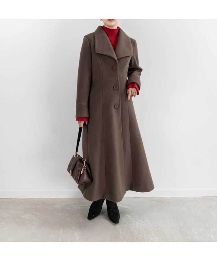 【ランダ/RANDA】のドレスアップコート インテリア・キッズ・メンズ・レディースファッション・服の通販 founy(ファニー) https://founy.com/ ファッション Fashion レディースファッション Fashion for Women アウター Coat / Outerwear Collection コート・ロングコート・ピーコート Long Coats, Peacoats & More ワンピース Dresses フォーマル・パーティードレス・結婚式用ドレス Elegant & Casual Dresses 2023年 2023 2023-2024秋冬・A/W Autumn/Winter 2023–24 AW23–24 おすすめ Recommended / Our Picks ビッグ Big, Oversized フィット Fit, Slim Fit フレア Flare, Flared 今季 This Season, Current Season |ID: prp329100004649518 ipo3291000000034498508