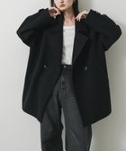 【センスオブプレイス/SENSE OF PLACE by URBAN RESEARCH】のテーラードミドルコート 人気、トレンドファッション・服の通販 founy(ファニー) ファッション Fashion レディースファッション Fashion for Women アウター Coat / Outerwear Collection コート・ロングコート・ピーコート Long Coats, Peacoats & More thumbnail BLACK|ID: prp329100004649549 ipo3291000000033582920