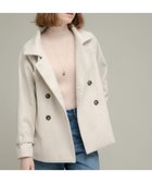【サニーレーベル/Sonny Label / URBAN RESEARCH】のメルトンジャージースタンドカラーコート 人気、トレンドファッション・服の通販 founy(ファニー) ファッション Fashion レディースファッション Fashion for Women アウター Coat / Outerwear Collection コート・ロングコート・ピーコート Long Coats, Peacoats & More 2025年 2025 2025-2026秋冬・A/W Autumn/Winter 2025–26 AW25–26 冬 Winter / This Winter おすすめ Recommended / Our Picks ショート Short, Short Length スタンド Stand Collar, Upright Stand バランス Balance, Style Balance ベーシック Basic, Essential メルトン Melton, Heavy Wool A/W・秋冬 Autumn/Winter thumbnail ベージュ|ID: prp329100004649552 ipo3291000000033582981