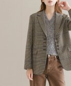 【アーバンリサーチ ロッソ/URBAN RESEARCH ROSSO】のチェックテーラードジャケット 人気、トレンドファッション・服の通販 founy(ファニー) ファッション Fashion レディースファッション Fashion for Women アウター Coat / Outerwear Collection レディースジャケット・軽アウター Jackets テーラードジャケット / 通勤・きれいめスタイル Tailored Jackets & Blazers 2025年 2025 2025-2026秋冬・A/W Autumn/Winter 2025–26 AW25–26 冬 Winter / This Winter クラシカル Classical, Vintage-Inspired ジャケット Jacket, Outerwear スラックス Slacks, Dress Pants セットアップ Set-Up, Coordinated Outfit チェック Check, Plaid, Tartan デニム Denim, Jeans Material フロント Front, Front Design 秋 Autumn A/W・秋冬 Autumn/Winter thumbnail BROWN CHK|ID: prp329100004649556 ipo3291000000033583020