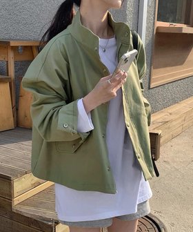 【ミニミニストア/miniministore】のスタンドカラージャケット韓国風ジャンパー 人気、トレンドファッション・服の通販 founy(ファニー) ファッション Fashion レディースファッション Fashion for Women アウター Coat / Outerwear Collection レディースジャケット・軽アウター Jackets ジップ Zip, Zipper ジャケット Jacket, Outerwear スタイリッシュ Stylish, Fashionable ダブル Double, Double-Breasted デニム Denim, Jeans Material パーカー Hoodie, Parka ブルゾン Blouson, Bomber Jacket ミニスカート Mini Skirt, Short Skirt ワイド Wide, Wide Fit 羽織 Haori, Light Jacket |ID:prp329100004649624