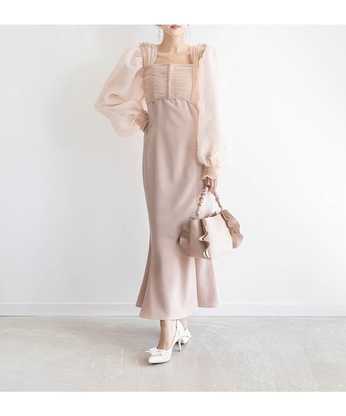 【ランダ/RANDA】のパールボレロセットワンピース インテリア・キッズ・メンズ・レディースファッション・服の通販 founy(ファニー) https://founy.com/ ファッション Fashion レディースファッション Fashion for Women アウター Coat / Outerwear Collection ボレロ・ショート丈ジャケット / ドレス羽織りに Boleros & Short Jackets エレガント 上品 Elegant オーガンジー Organza Fabric キャミソール Camisole, Spaghetti Strap Top コンパクト Compact, Small Size シャーリング Shirring, Ruched セットアップ Set-Up, Coordinated Outfit チュール Tulip, Tulip Motif ドレス Dress, One-Piece パール Pearl, Pearl Accent フィット Fit, Slim Fit ボレロ Bolero, Short Cardigan マーメイド Mermaid, Fishtail Silhouette 結婚式 Wedding 二次会 After Party |ID: prp329100004649648 ipo3291000000033585850