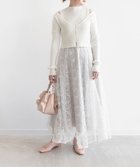 【ランダ/RANDA】のボレロセットフラワードッキングワンピース WHITE|ID: prp329100004649649 ipo3291000000033585863